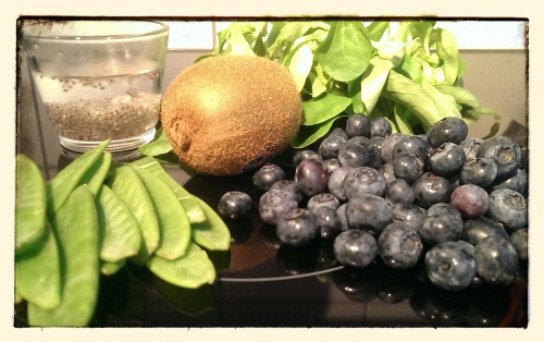 Grüner Blaubeer-Smoothie I