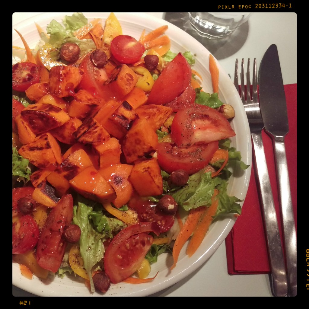 151202 salat m röst-süßkartoffeln