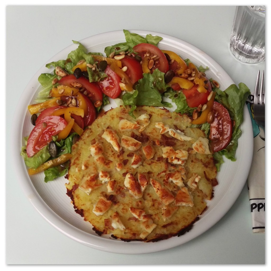 151209 rösti m ziegenkäse u salat
