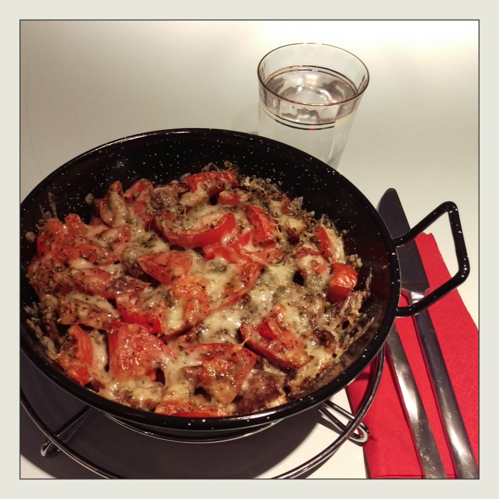 160524 champignonsteaktomatengratin