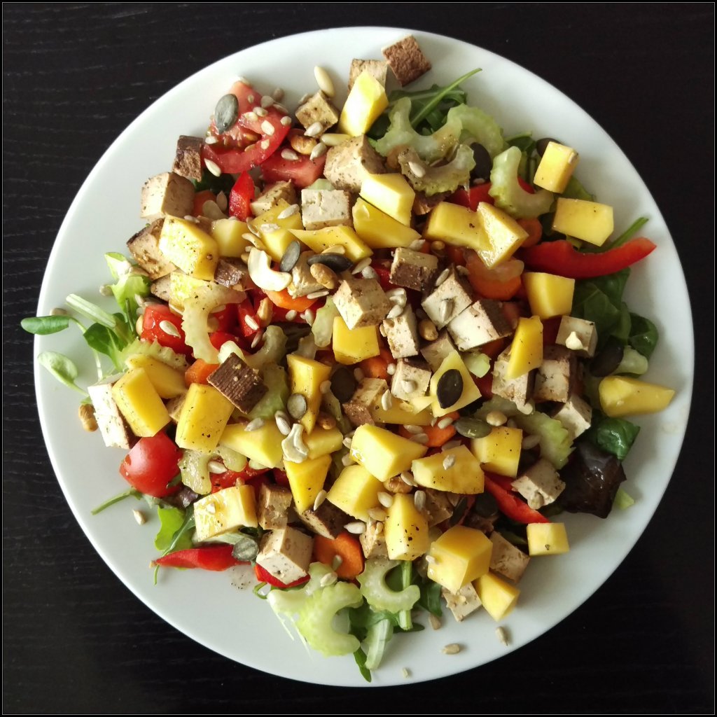 160606 salat m tofu u mango