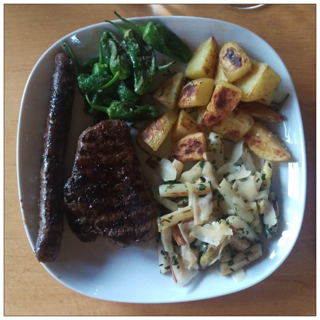 160704 bratwurst steak spargel